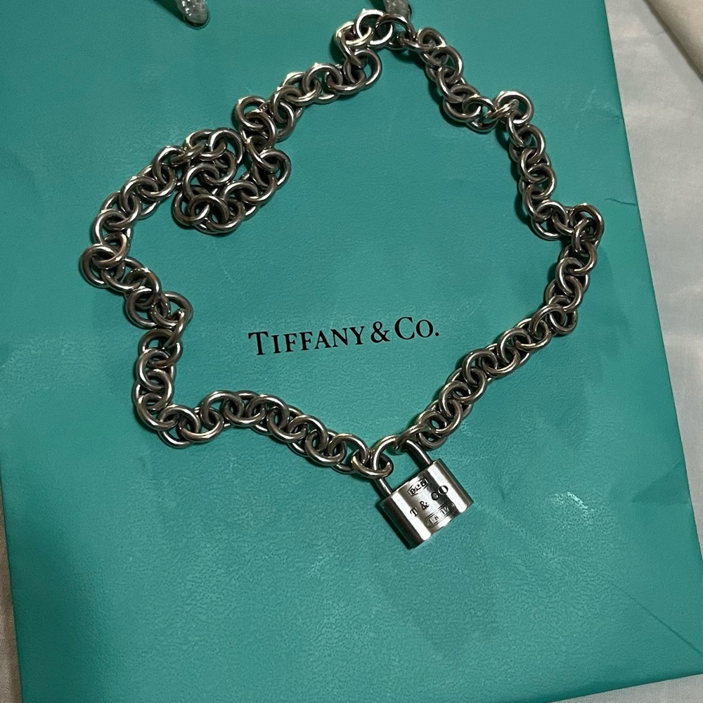 Tiffany & Co sterling silver necklace